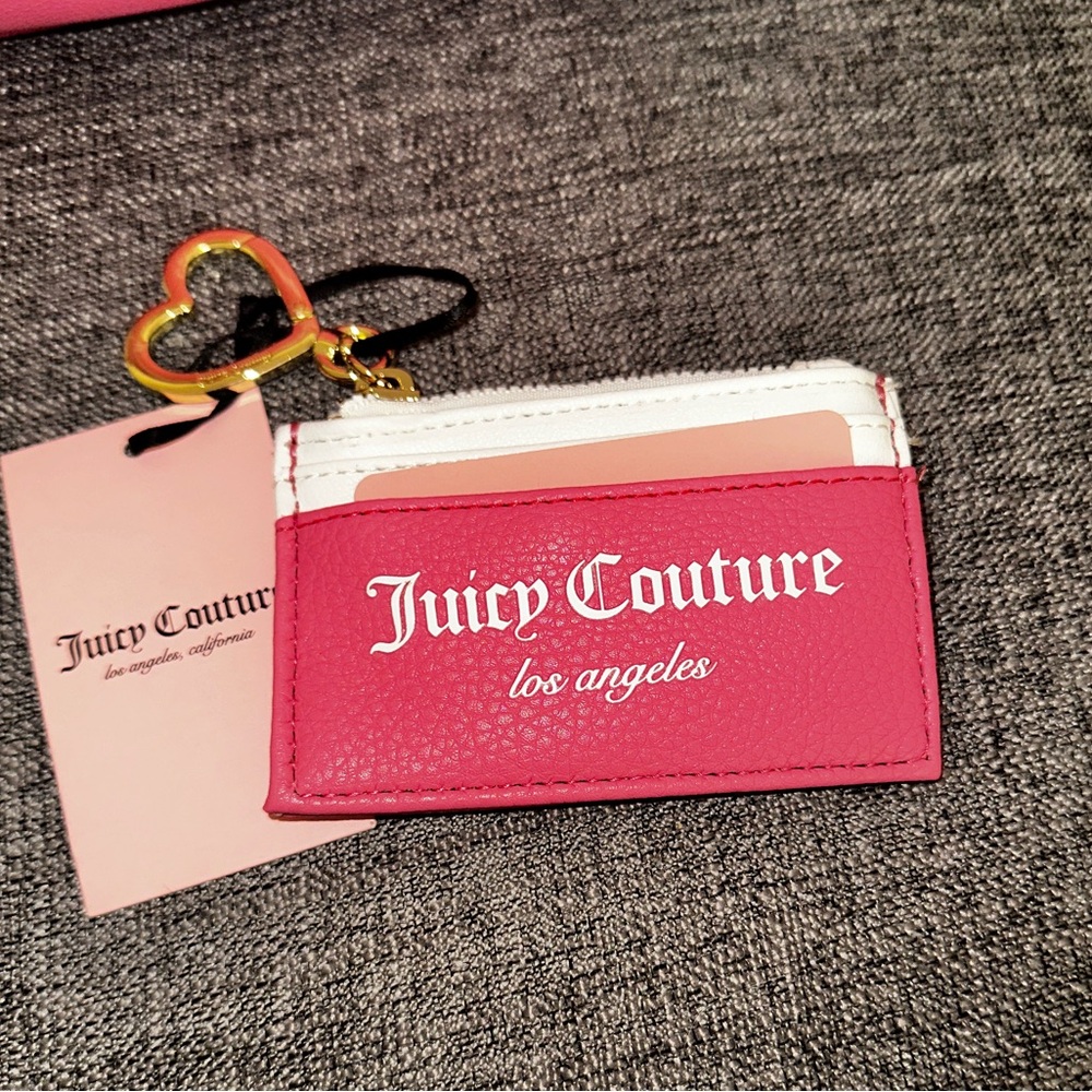 Juicy Couture Pink lemonade card holder
